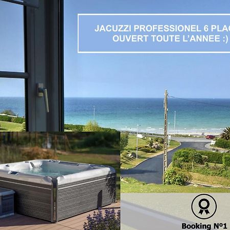 Jacuzzi Professionel Les Pieds Dans L'Eau Plage A 50 M Trévou-Tréguignec Exterior foto